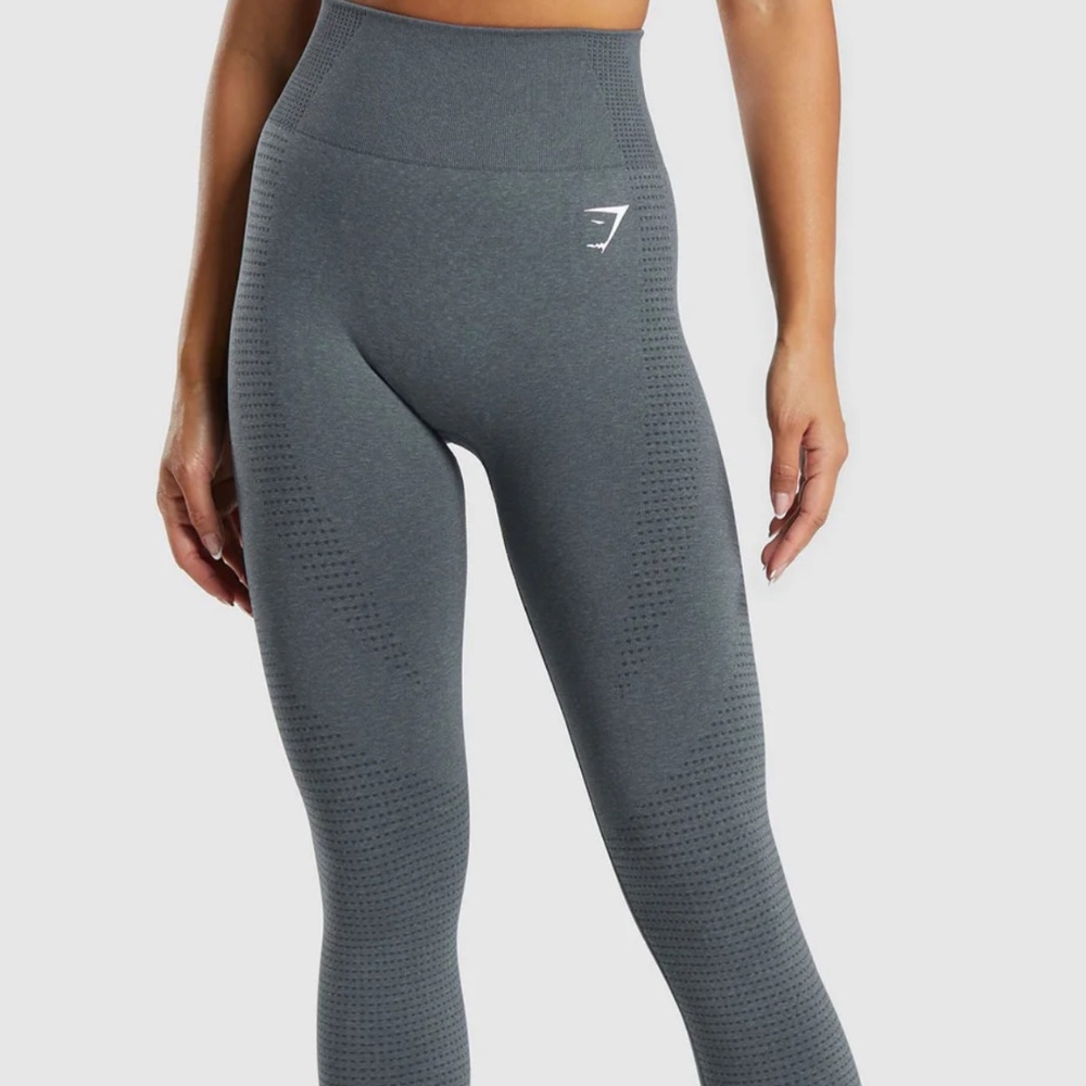 Gymshark Vital Seamless 2.0 Leggings - Smokey Grey Marl